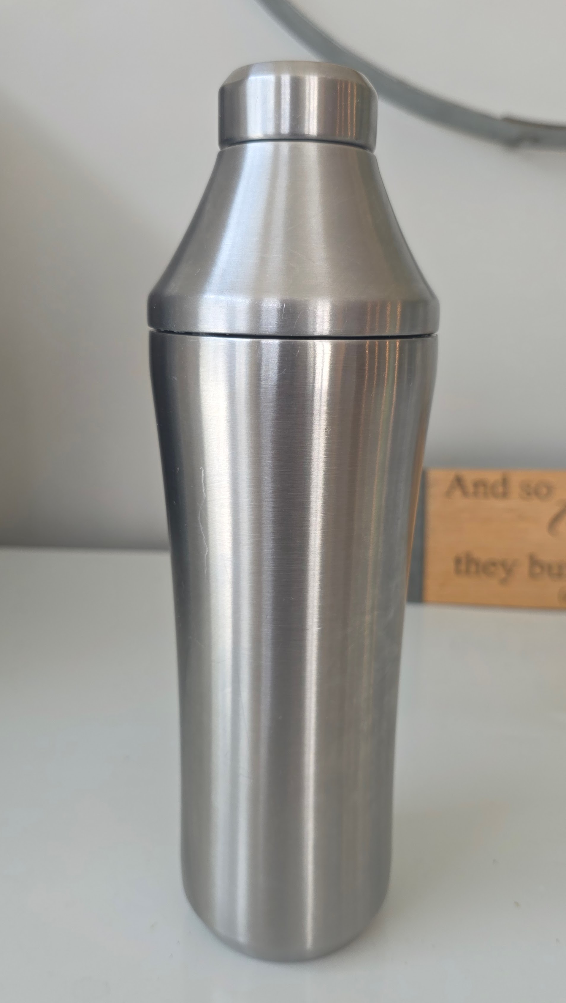Full stainless Elevated Craft cobbler cocktail shaker